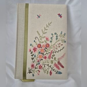 Barnes & Nobles Floral Dragonfly Embroidered Journal 6x9